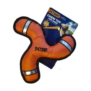 Petdom Orange Dog Chew Toy